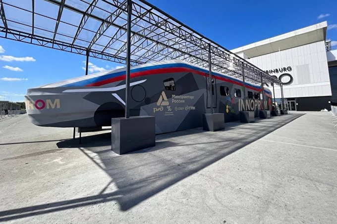 По ВСМ Москва — Тверь — Великий Новгород — Санкт-Петербург будет курсировать «Белый кречет» Фото: expo.innoprom.com