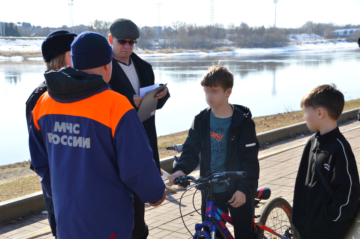 В Твери мониторят берега водоемов  Фото: администрация Твери