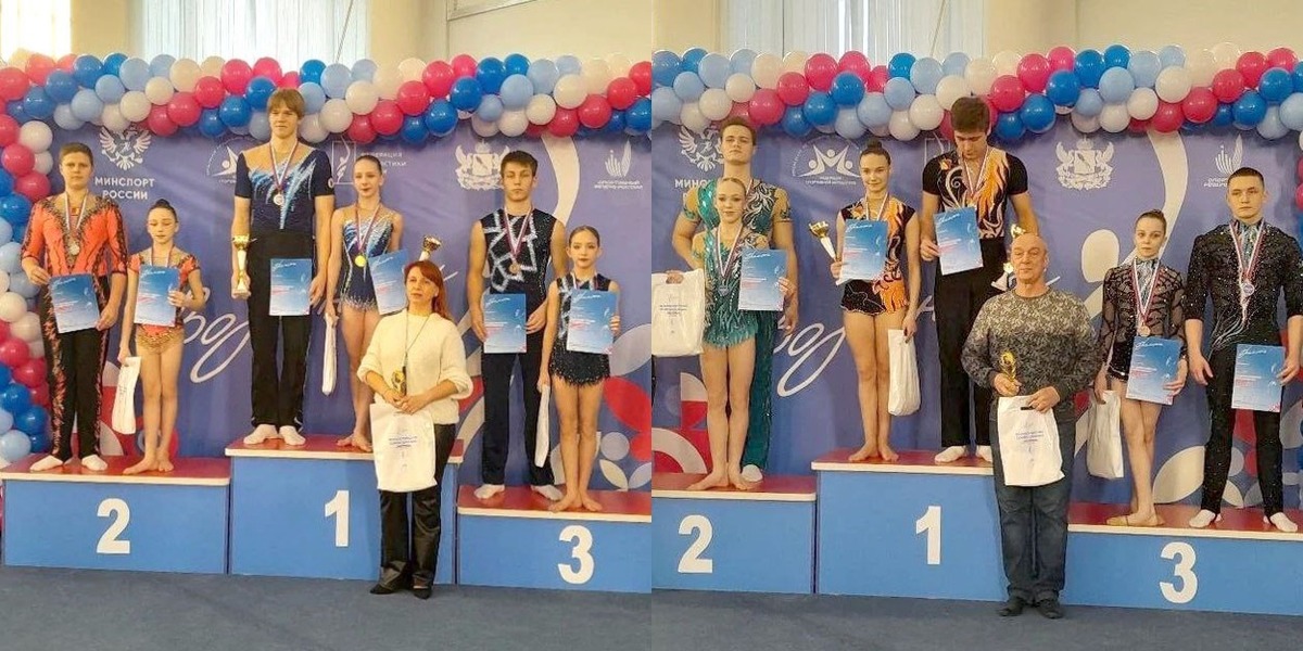 Тверские акробаты завоевали медали на всероссийских соревнованиях Фото: Спорткомитет Тверской области