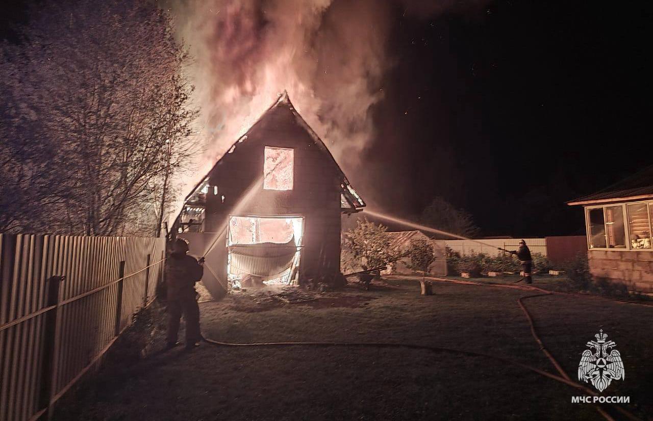 Строение под Рамешками сгорело из-за короткого замыкания - новости Афанасий