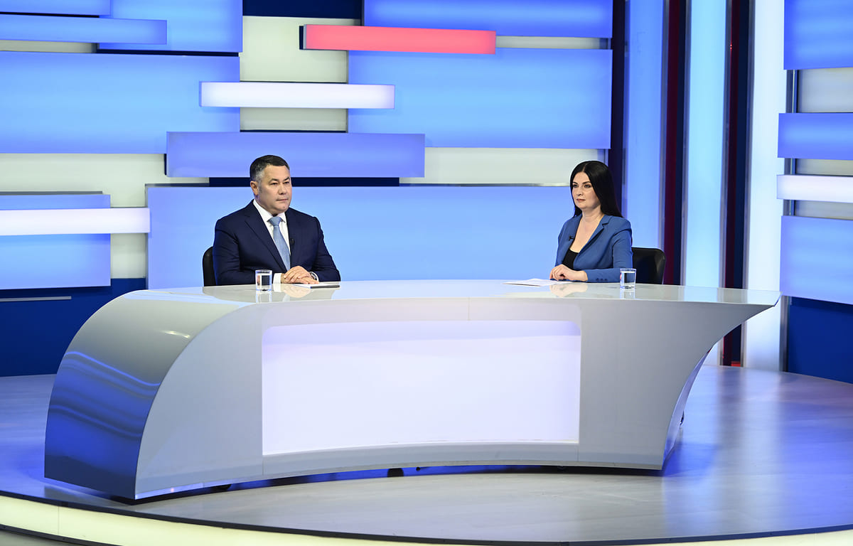 Губернатор Игорь Руденя ответил на вопросы в прямом эфире телеканала «Россия 24» - новости Афанасий