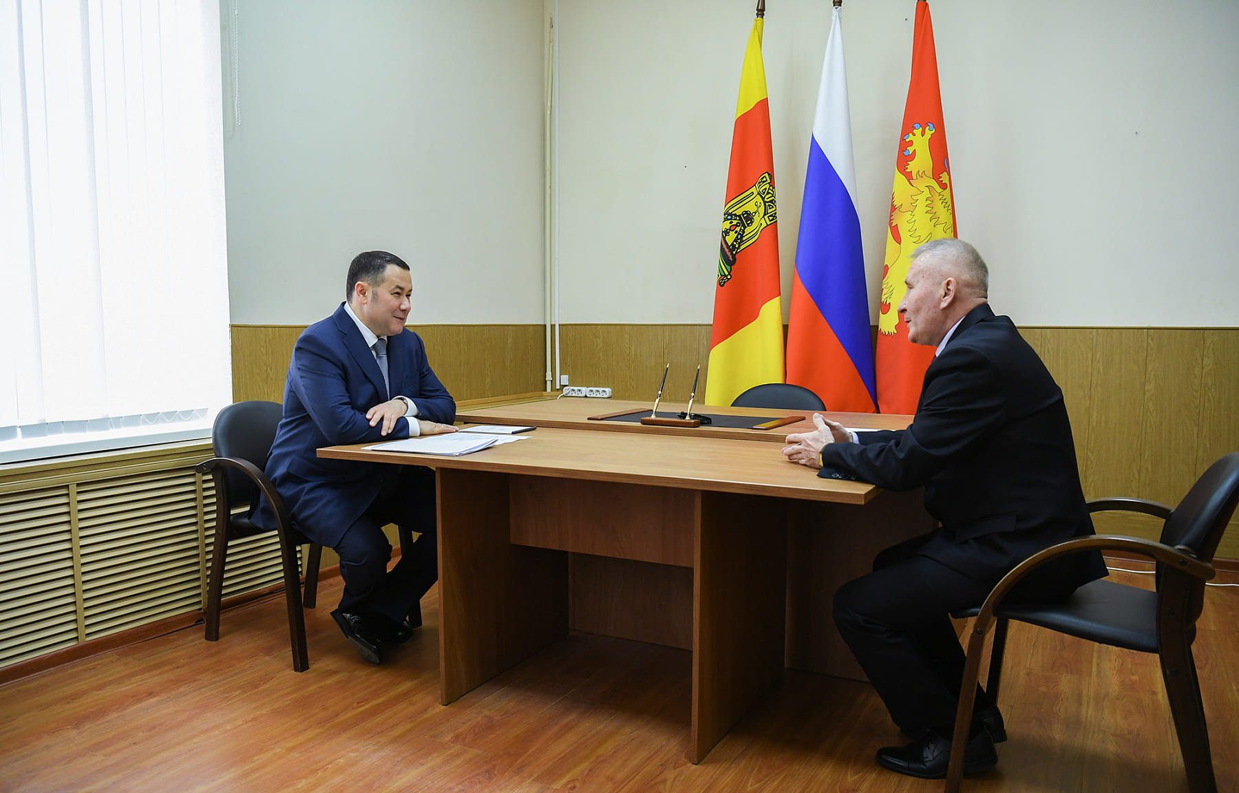 В Ржеве отремонтируют плац у школы №8 и установят трибуны на стадионе «Горизонт» Фото: правительство Тверской области