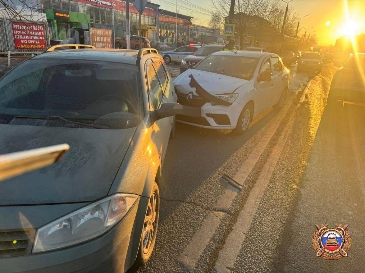 Водитель с признаками опьянения устроил ДТП с пострадавшей в Твери Фото: ГАИ