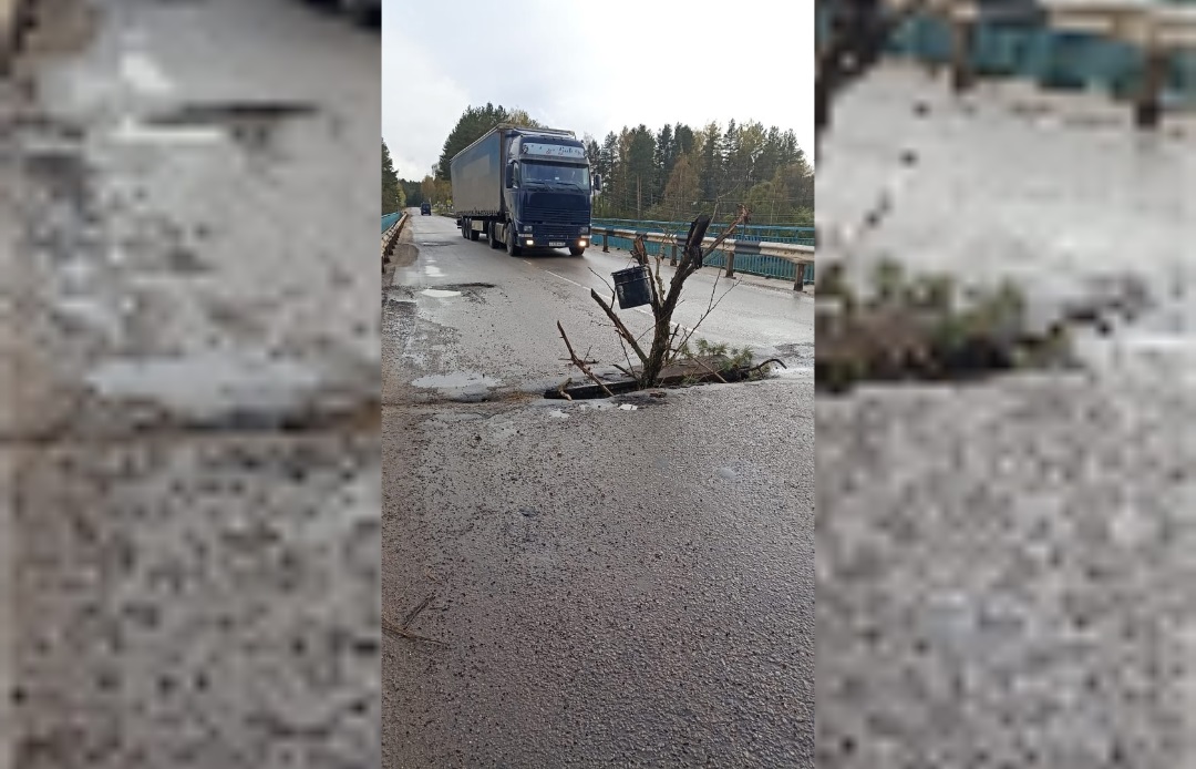 В Тверской области разрушается мост на трассе «Золотое кольцо»