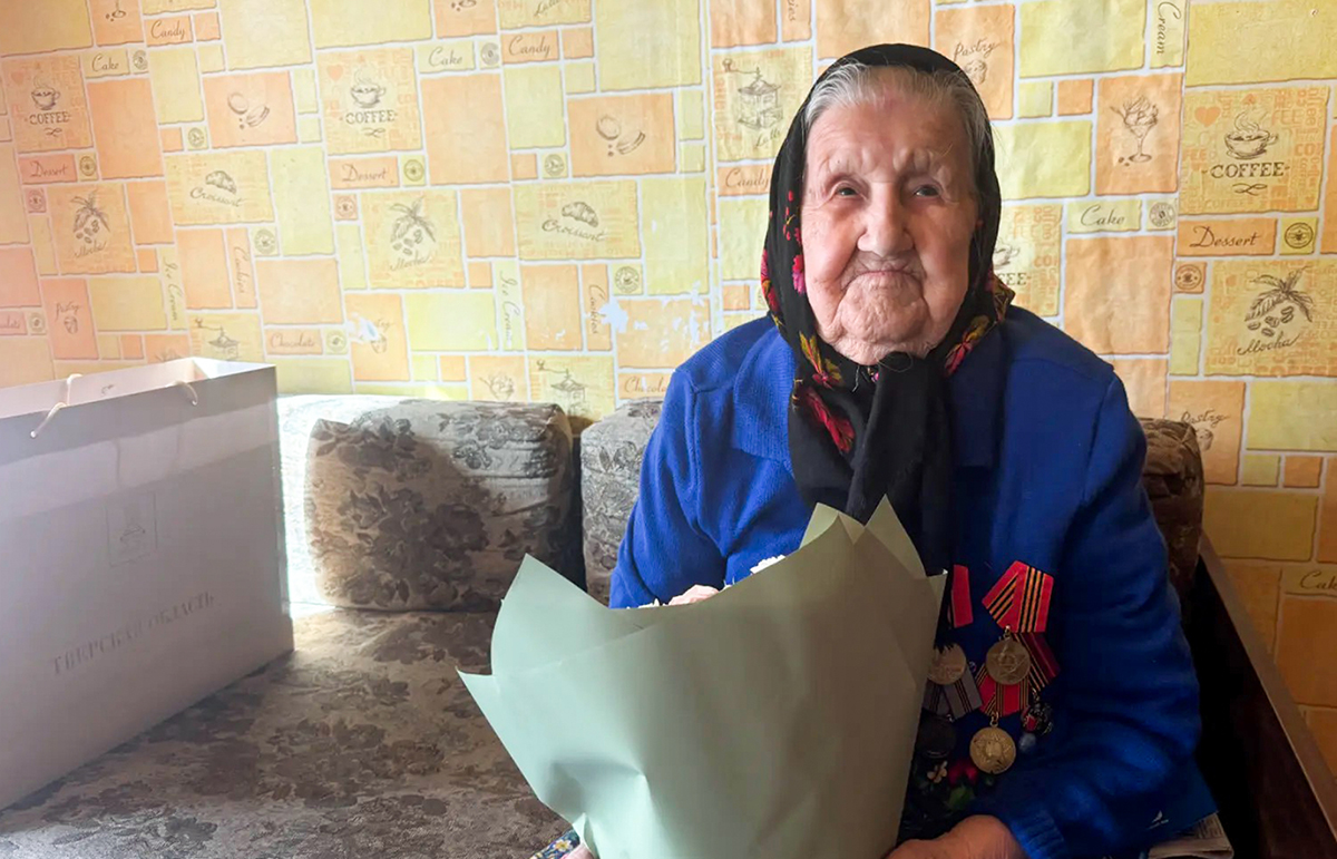 Труженица тыла Антонина Николаевна Яккина отмечает вековой юбилей 