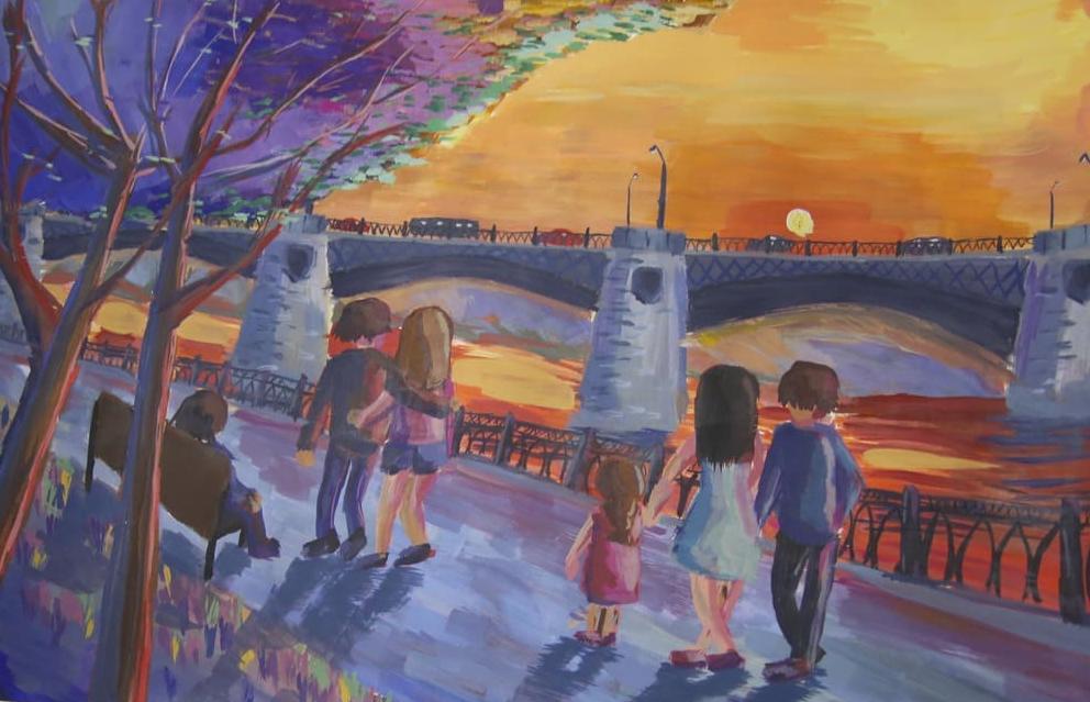 В стенах Тверской городской Думы открылась выставка детского рисунка Фото предоставлено Тверской городской Думой