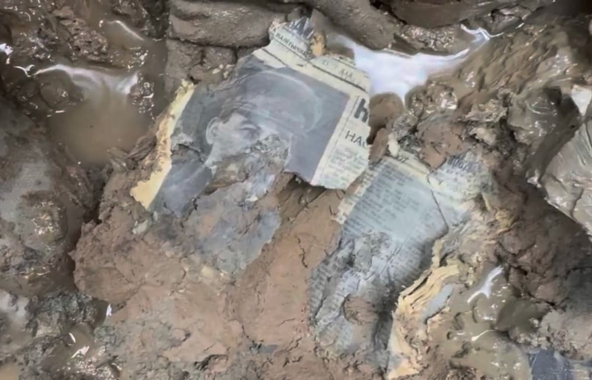 Под Ржевом при раскопках нашли газеты «За свободную Беларусь» 1942 года Фото: «Память 29 армии»