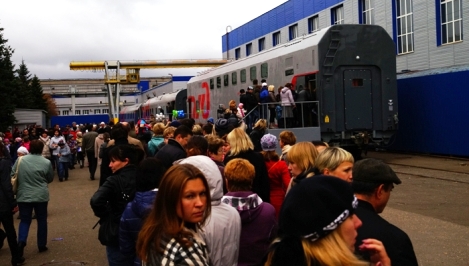 В День открытых дверей Тверской вагоностроительный завод посетили более 30 тысяч человек 
