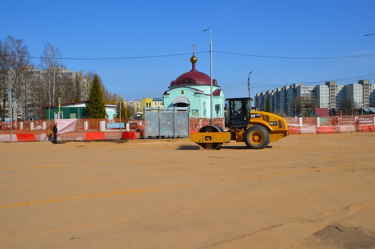 В Твери благоустраивают сквер на улице Артюхиной Фото: администрация Твери