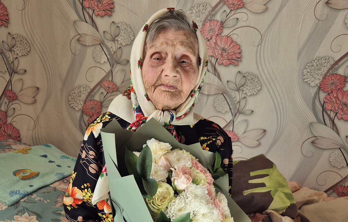 101 год отмечает ветеран Антонина Васильевна Гришанова из Краснохолмского округа Фото предоставлено правительством Тверской области