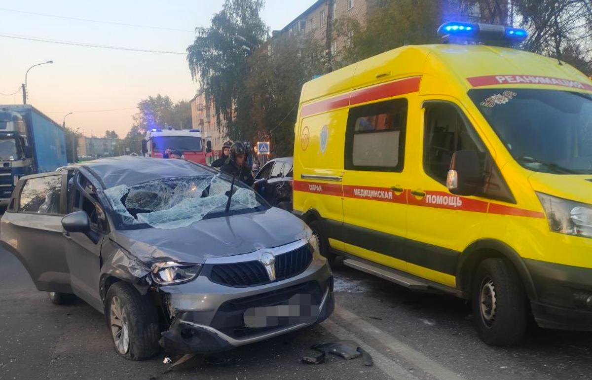 В Твери четыре человека пострадали в массовом ДТП Фото: Отдел Госавтоинспекции УМВД России по Твери