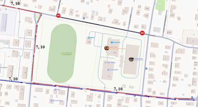 В Твери изменятся маршруты двух автобусов из-за работ на теплосетях 