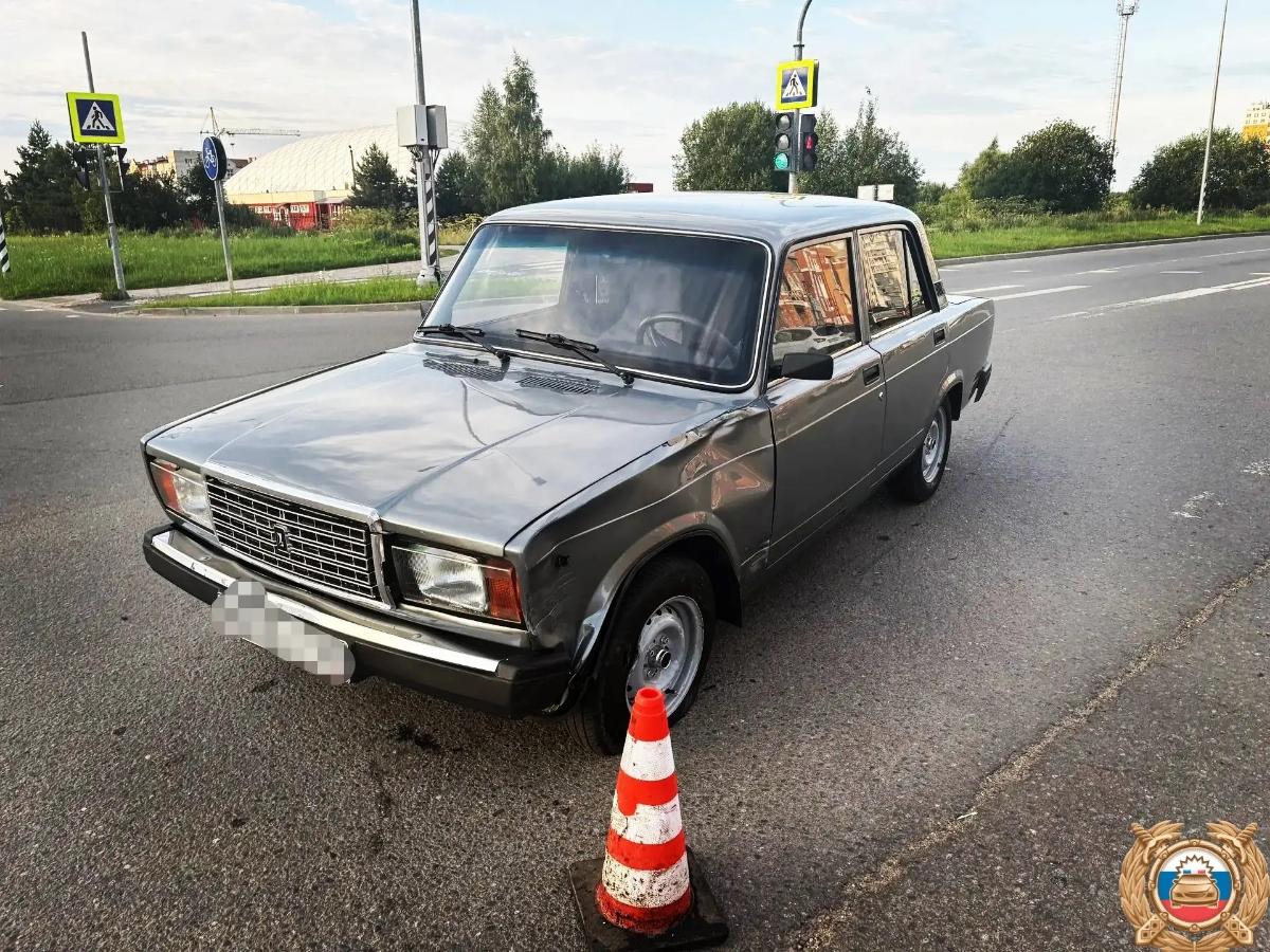 В Твери водитель скутера протаранил автомобиль Фото: ГАИ
