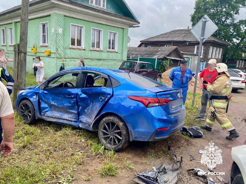 В Красном Холме произошло ДТП с пострадавшими
