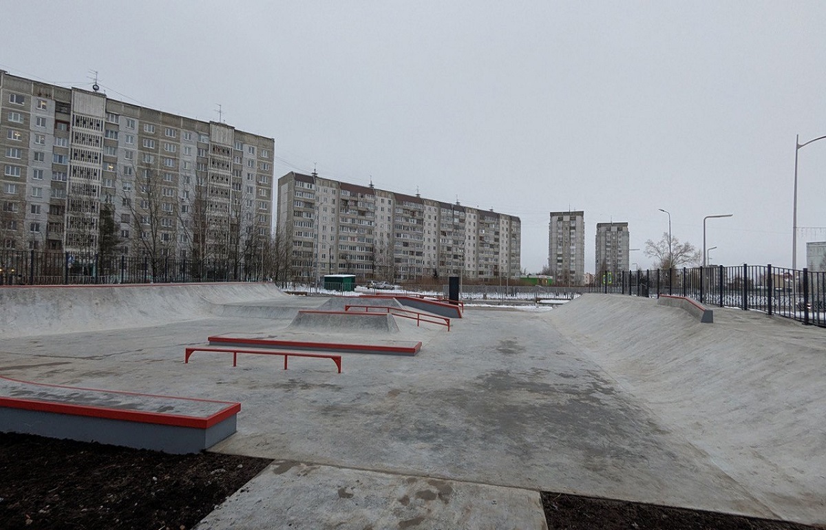В Твери на улице Можайского завершено создание нового скейт-парка Фото: Администрация города Твери