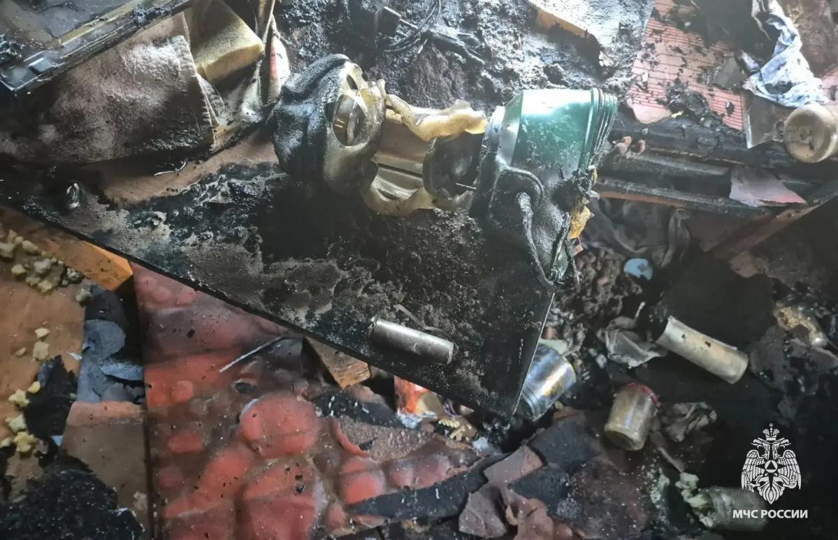 В деревне под Кашином случился пожар из-за ручного фонаря - новости Афанасий