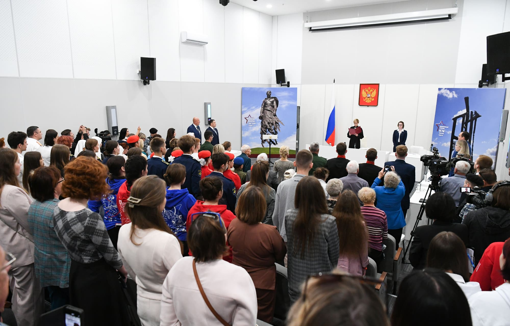 Губернатор Игорь Руденя выступил с обвинительной речью на суде по факту геноцида фашистами советского народа в Великую Отечественную войну - новости Афанасий