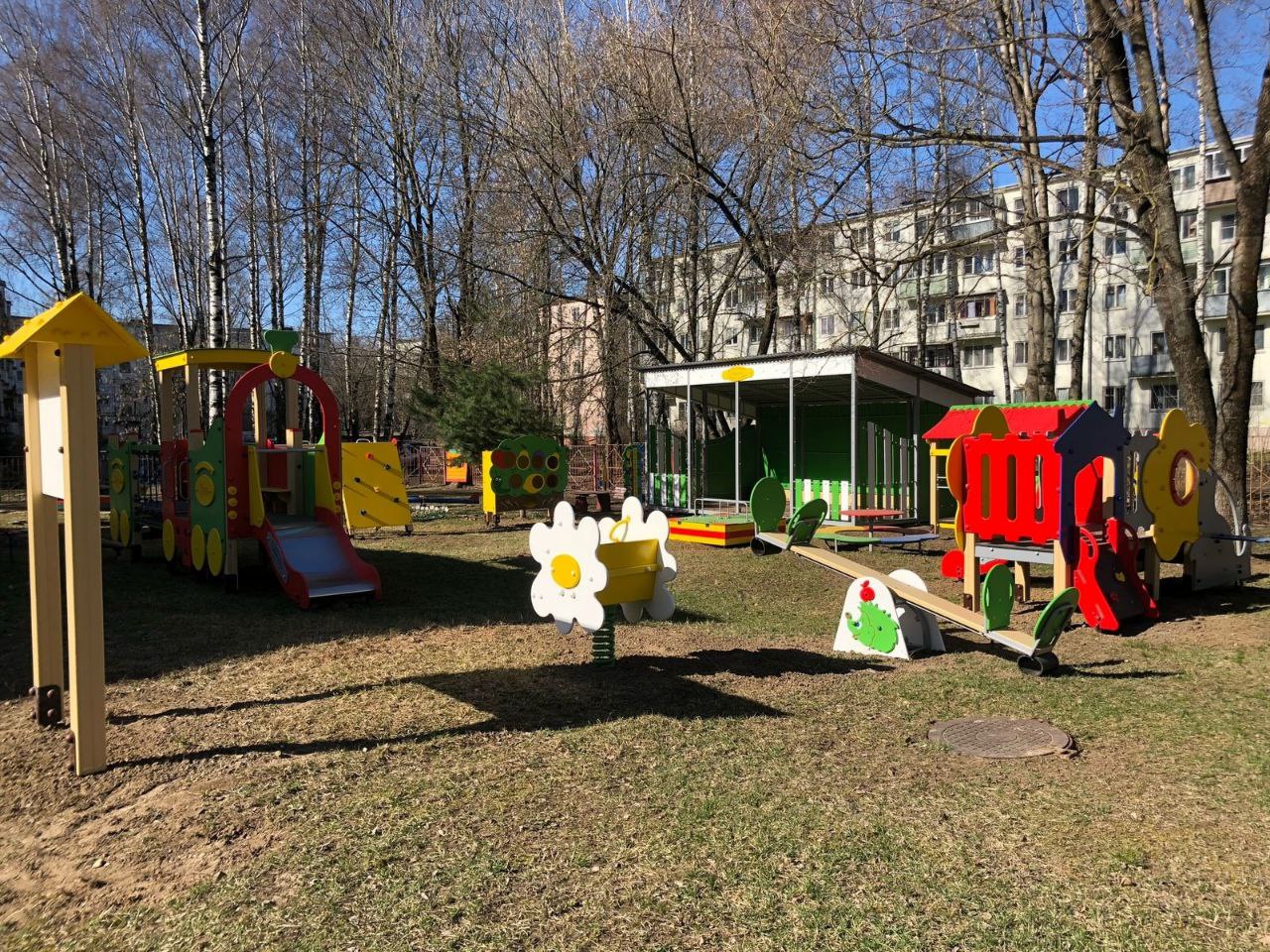 Детские сады Тверской области получат новые игровые комплексы 