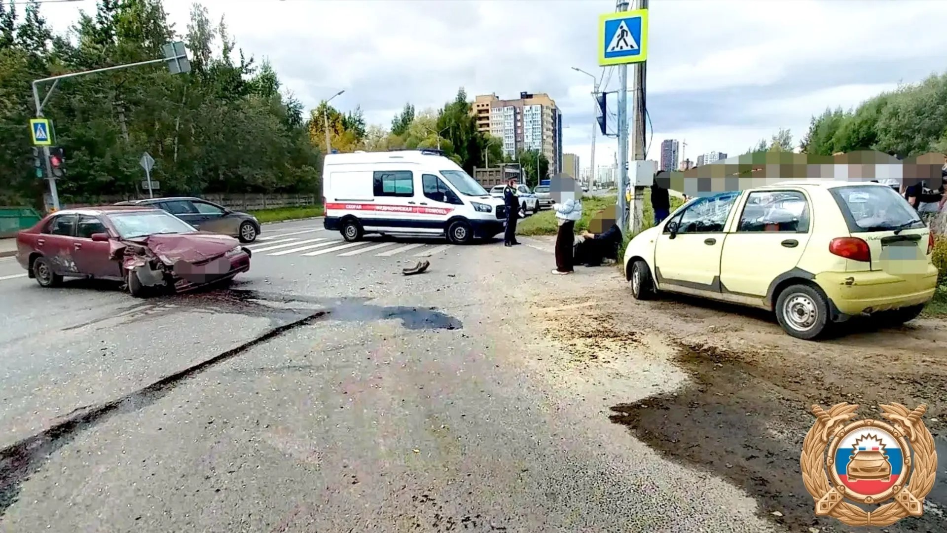В Твери пенсионерка за рулем устроила ДТП, в котором пострадала Фото: Отдел Госавтоинспекции УМВД по городу Твери