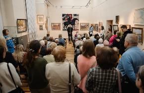 Работы Анатолия Камардина и других художников представлены на выставке в Твери - новости Афанасий