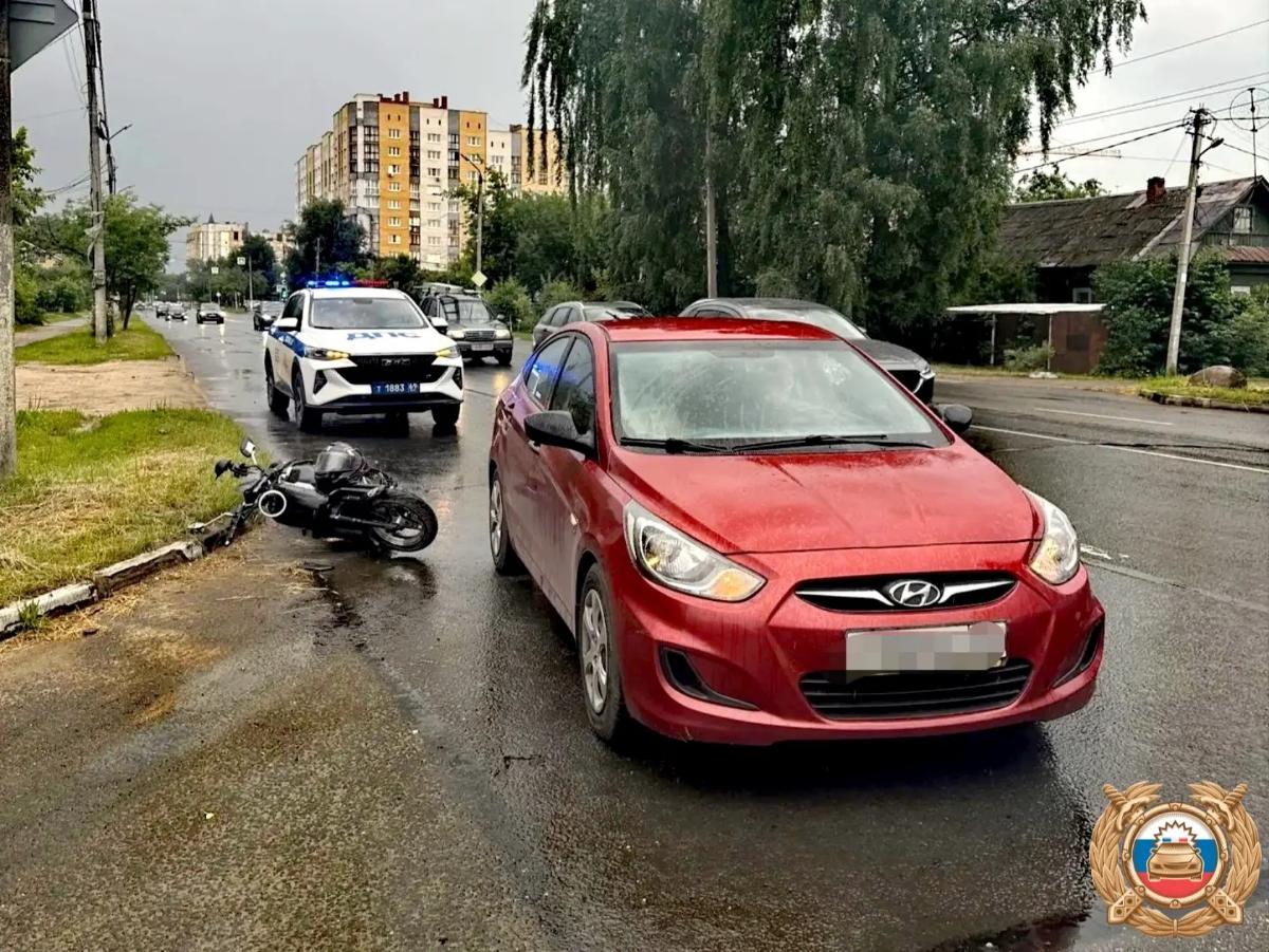 В Твери пострадал водитель электровелосипеда, пытаясь избежать столкновения Фото: ГАИ