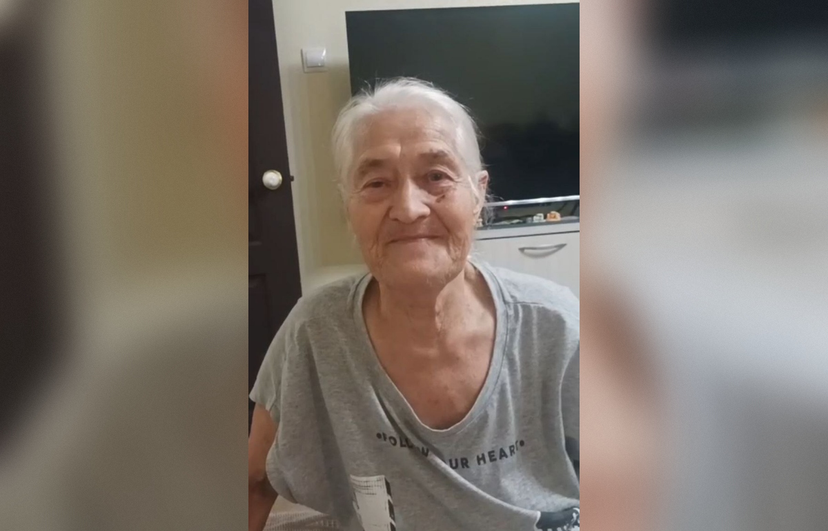 Пенсионерка, спасенная из леса в Удомле, записала видеообращение к поисковикам Фото: ВПСО "Сова"