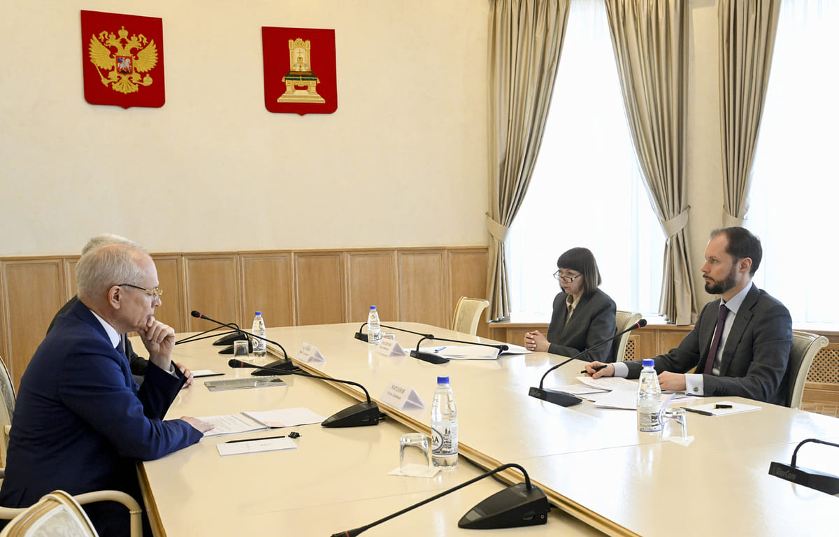 Виталий Королев назвал общие задачи Правительства Тверской области и Центробанка Фото предоставлено правительством Тверской области