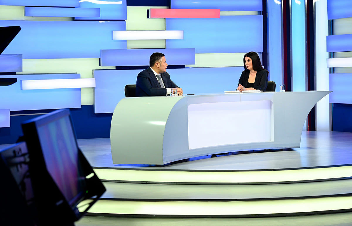 Губернатор Игорь Руденя ответит на актуальные вопросы в прямом эфире телеканала «Россия 24» Тверь Фото предоставлено правительством Тверской области