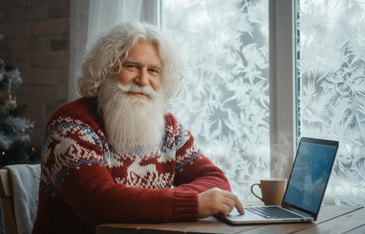 Русский Дед Мороз и его вотчина в Великом Устюге применяют ИИ Иллюстрация: нейросети