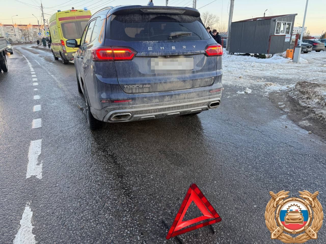 В Твери на улице Левитана сбили 15-летнего подростка Фото: ГАИ