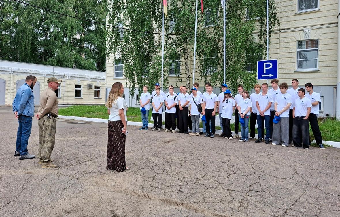 В Твери энергетические студотряды обучались оказанию первой помощи Фото: Елизавета Бондарева
 