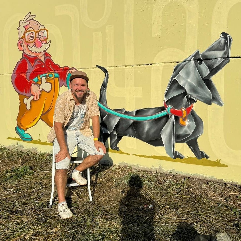 Новые стрит-арты в Твери появились на Лазури и на улице Озерной Фото: 
Виктор Лебедев 