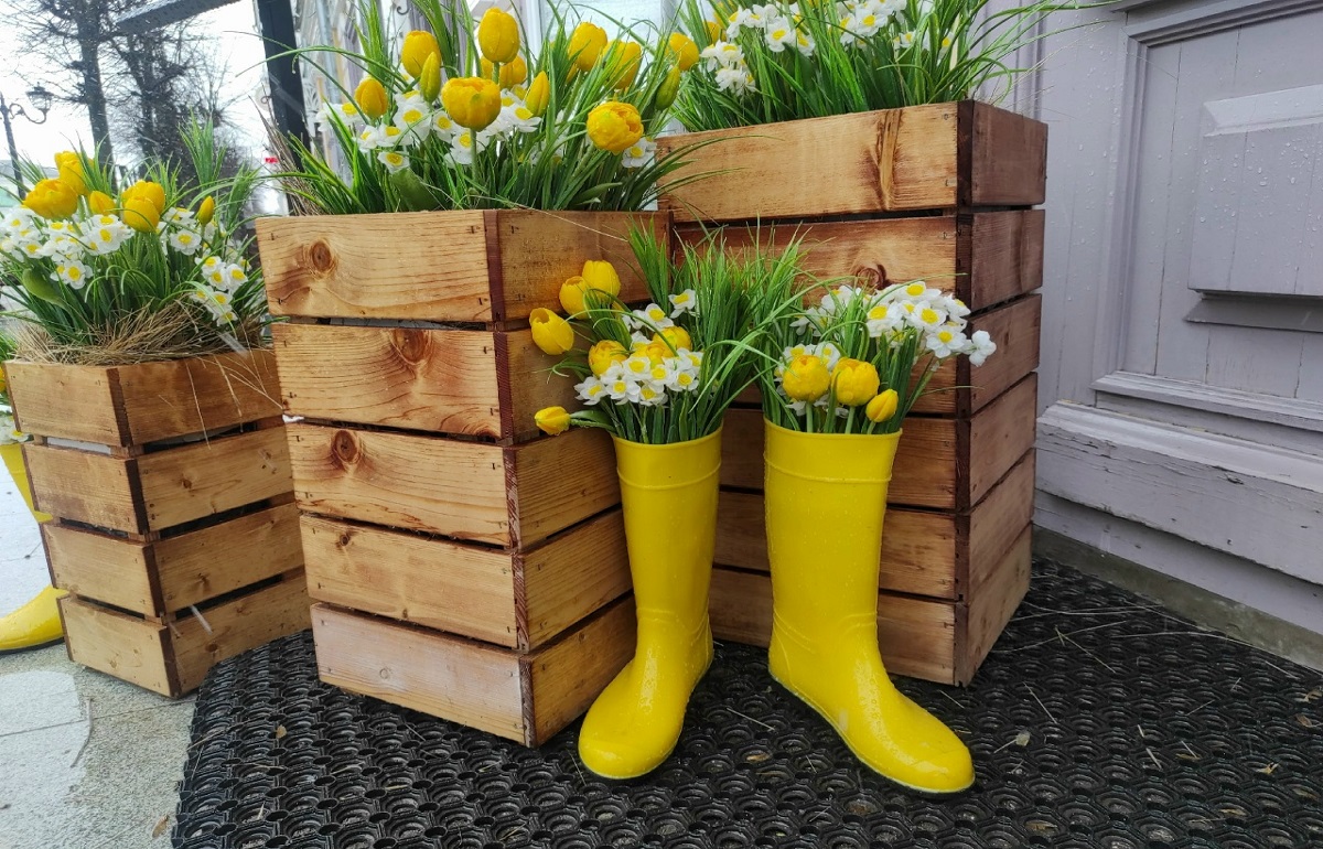 В Тверской области апрель завершается со снегом и дождями Фото: Afanasy.biz