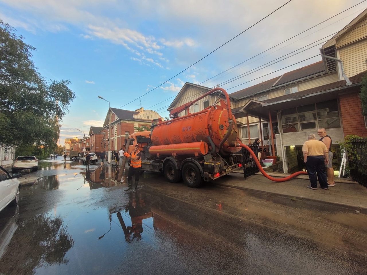 В Твери за сутки выпало 47% от месячной нормы осадков Фото: Игорь Ефимов