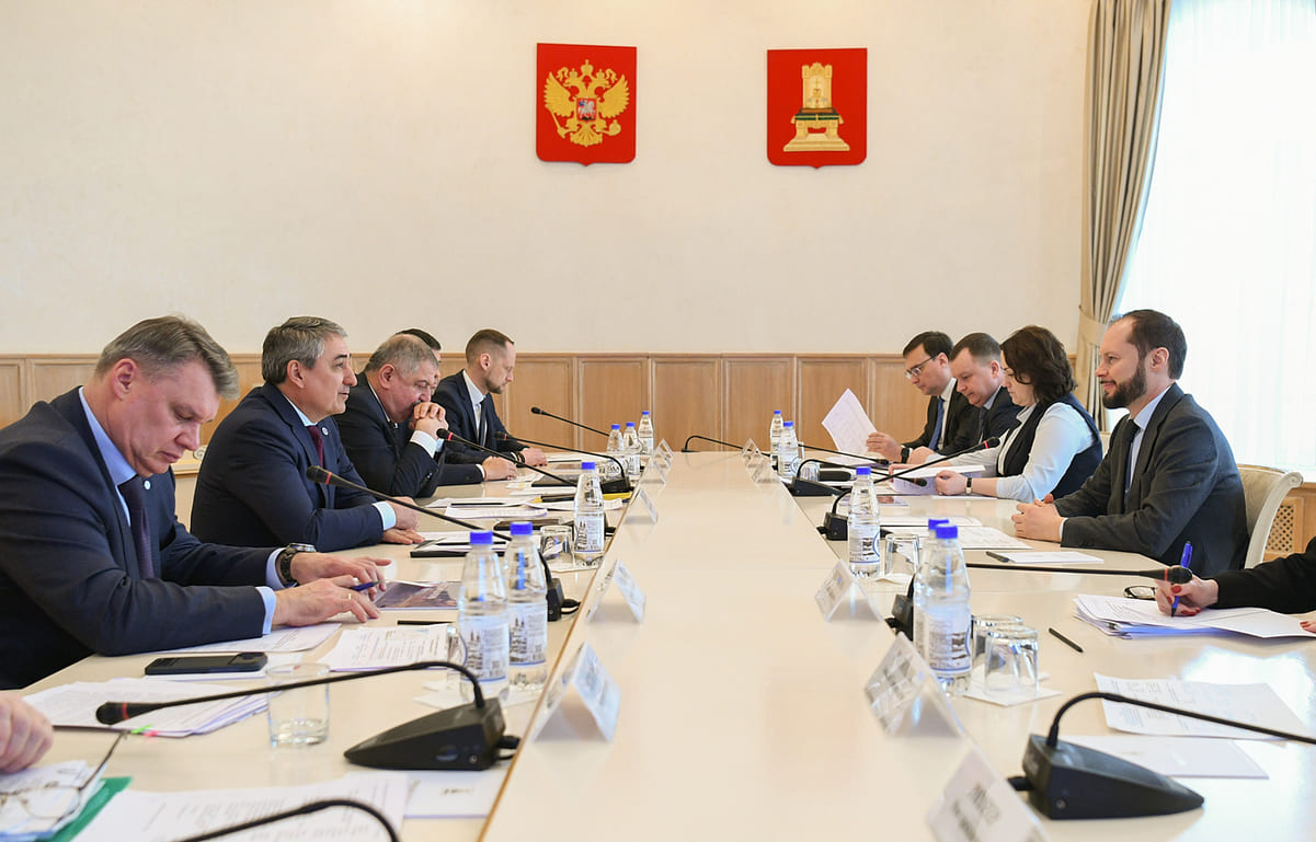 Врио губернатора назвал приоритеты в работе Тверской области и Росэнергоатома Фото предоставлено правительством Тверской области