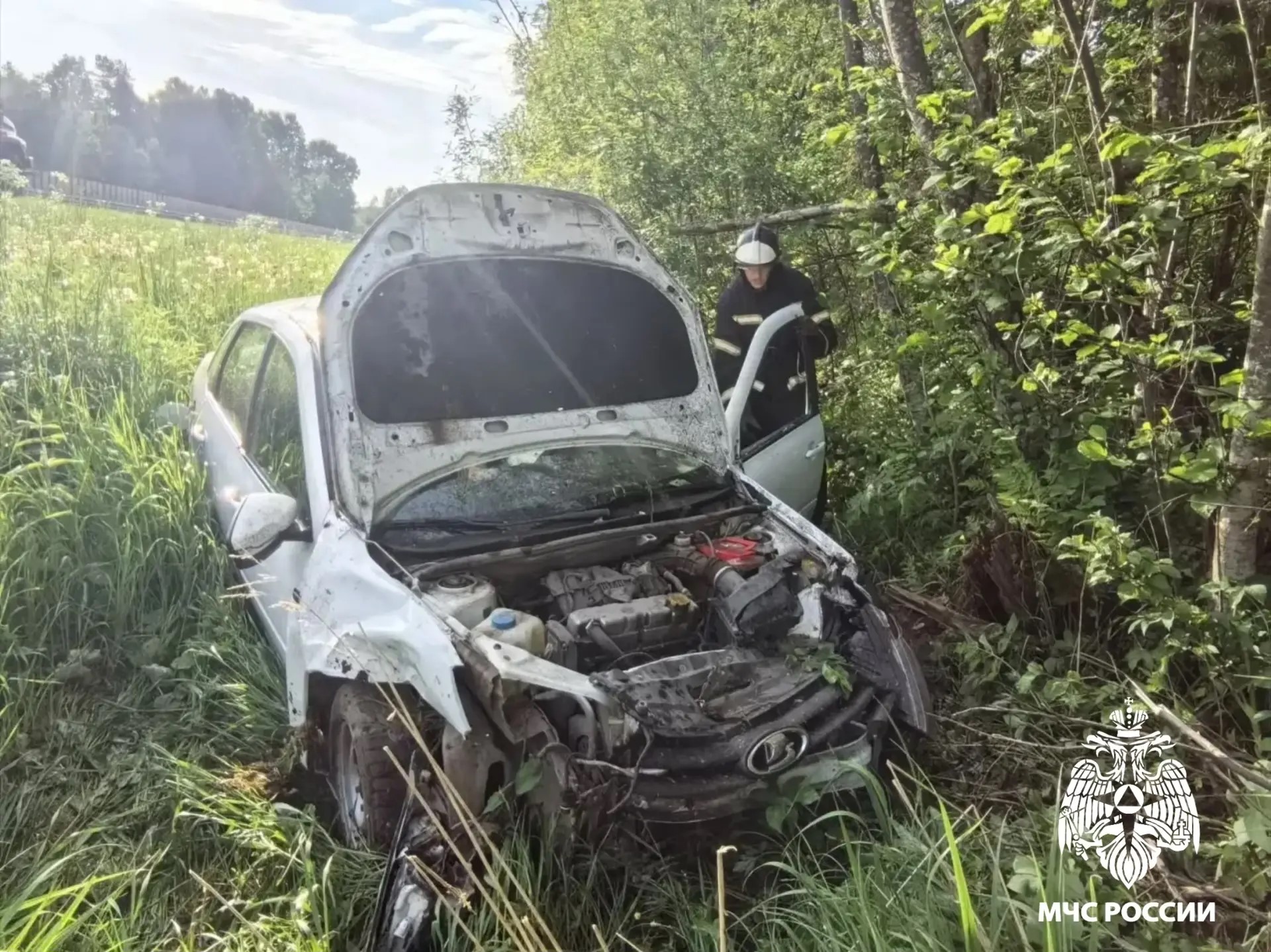 ДТП с пострадавшим произошло на М10 в Тверской области 