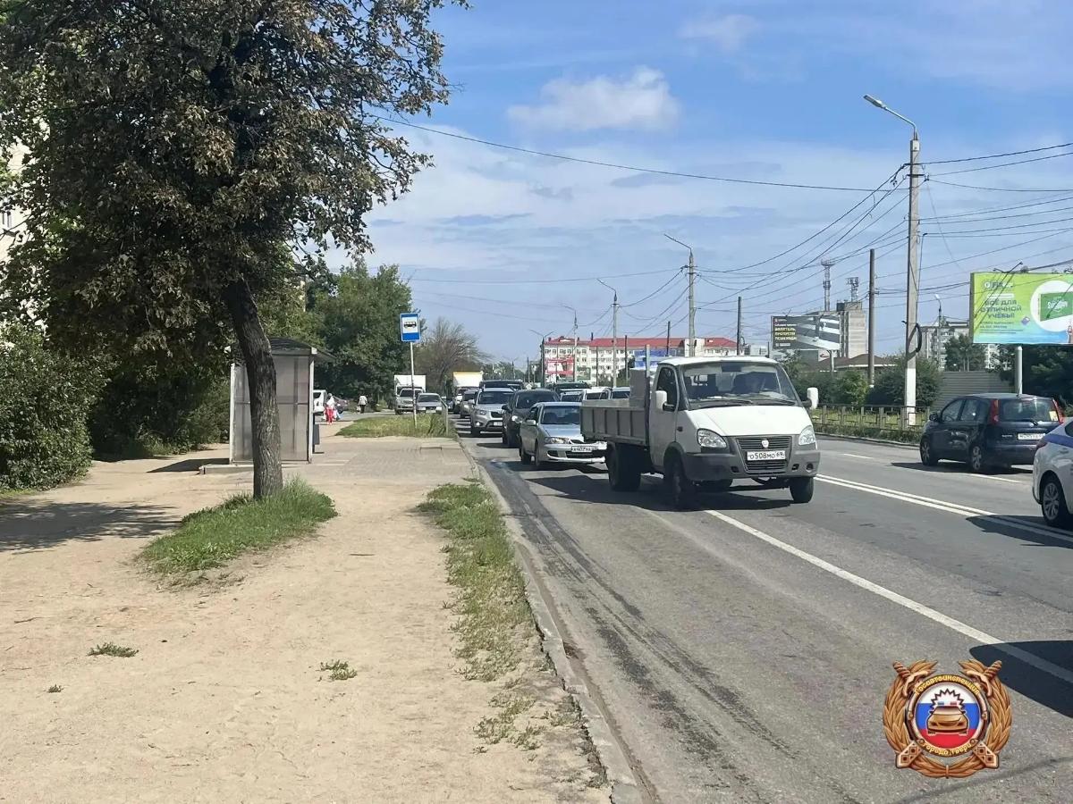В Твери водитель сбил мальчика, выбежавшего на дорогу из-за автобуса Фото: ГАИ