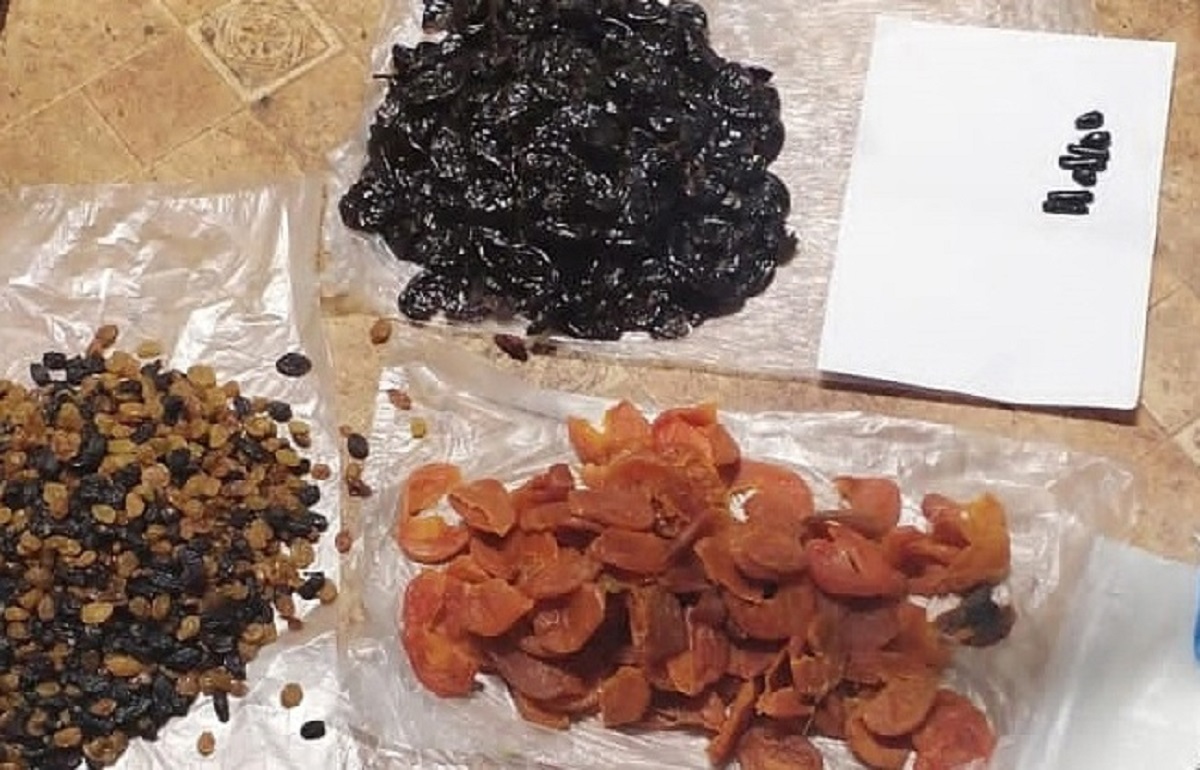 В Тверской области осужденному пытались передать наркотики вместе с изюмом и курагой Фото: УФСИН России по Тверской области
