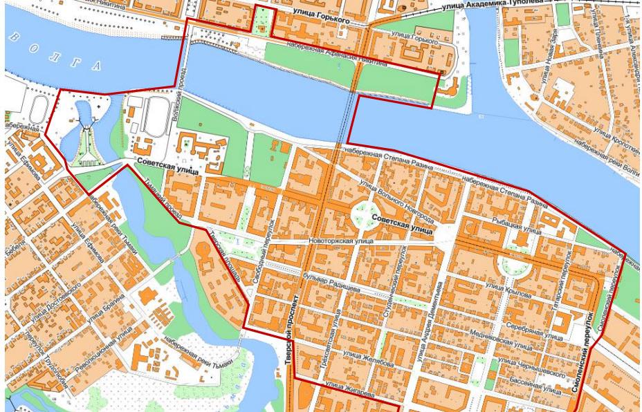 В Твери утвердили границы туристского центра города  - новости Афанасий