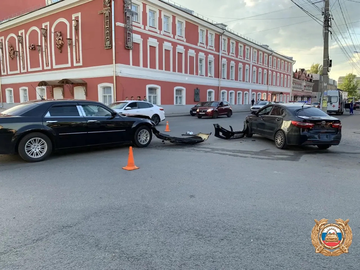 ДТП с пострадавшими произошло в Вышнем Волочке Фото: ГАИ