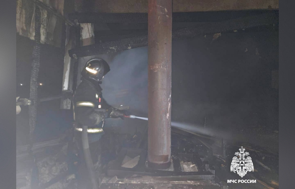 Ночью в Твери горела пилорама - новости Афанасий