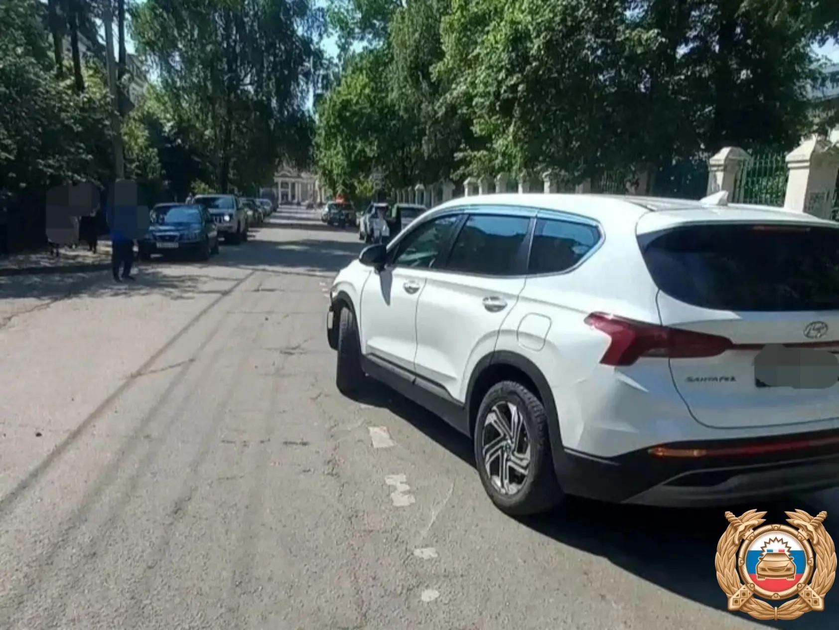 В Твери на улице Маршала Буденного столкнулись легковушка и мотоцикл Фото: ГАИ