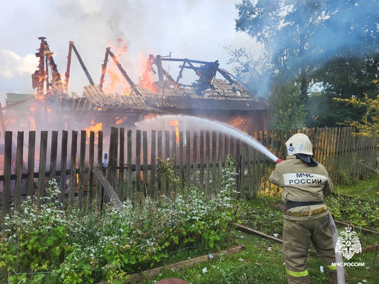В Нелидово сгорел дом - новости Афанасий