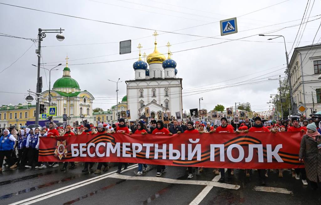 В шествии «Бессмертного полка» в Твери приняли участие 11 тысяч человек - новости Афанасий