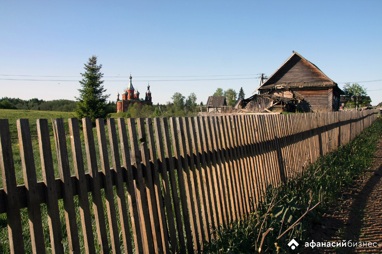 В Тверской области нет городов-тезок, но есть деревни с одинаковым названием