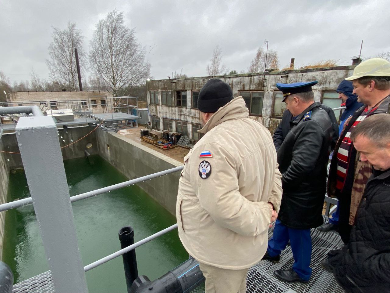 Темпы строительства очистных сооружений в Старице не устроили прокуратуру Фото: Волжская межрегиональная природоохранная прокуратура