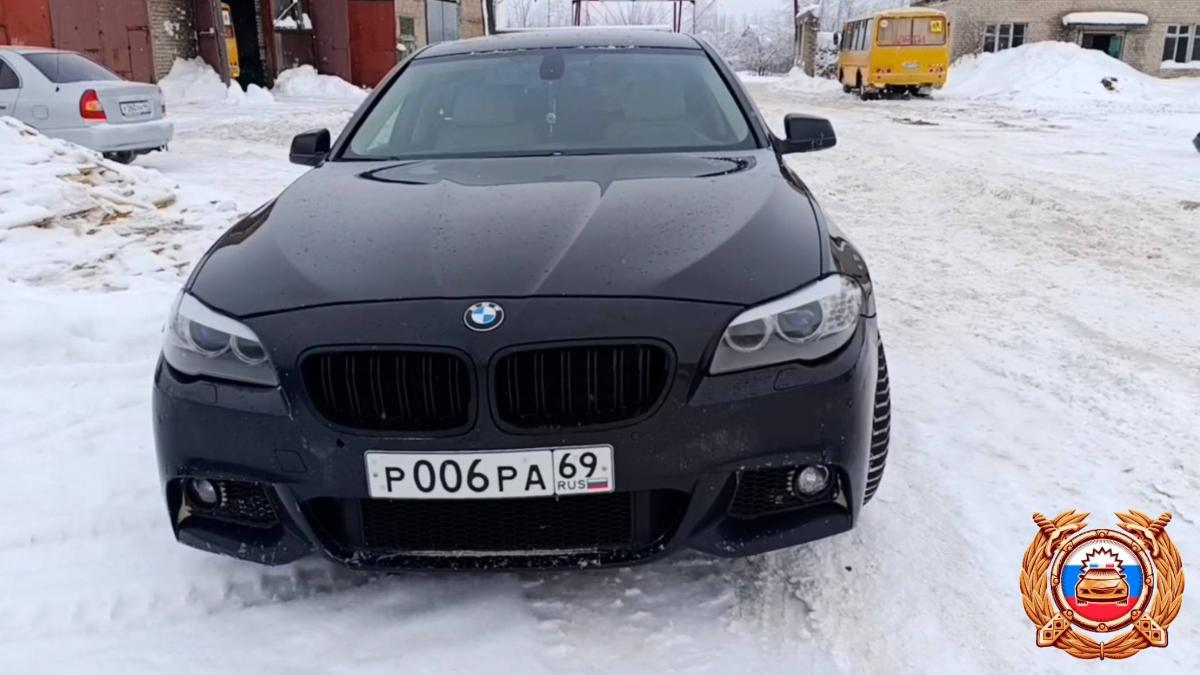 В Тверской области водитель BMW без прав 457 раз нарушил ПДД Фото: ГАИ; Видео: УМВД Тверской области