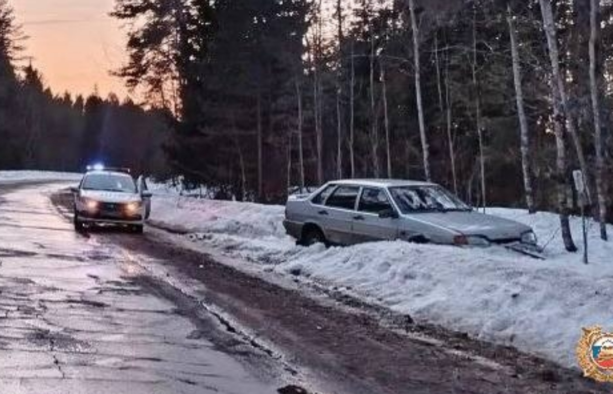 В Торопецком районе водитель «пятнашки» не вписался в поворот Фото: Госавтоинспекция Тверской области