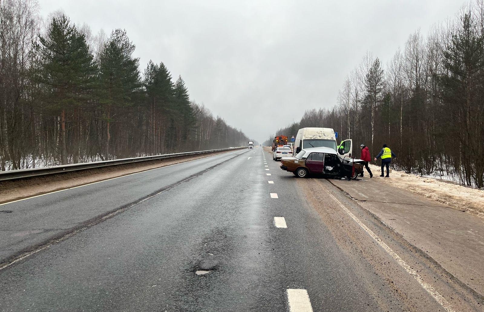 Под Ржевом в ДТП пострадали два человека Фото: Управление Госавтоинспекции Тверской области