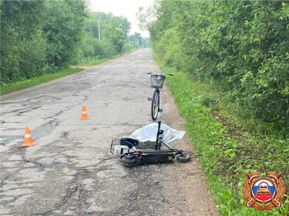 В Лихославле Тверской области в ДТП погиб водитель электросамоката Фото: ГАИ